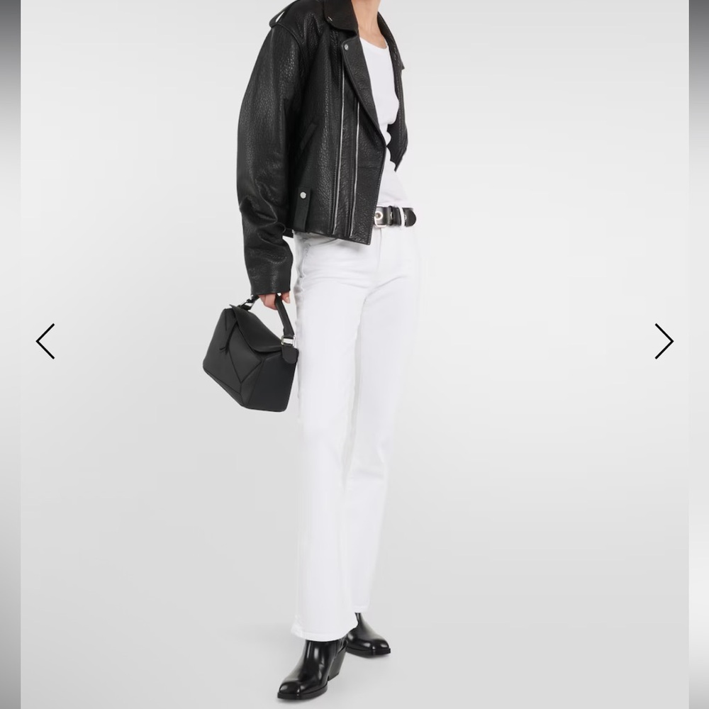 Citizens of Humanity - Emannuelle Slim Bootcut Jeans in White